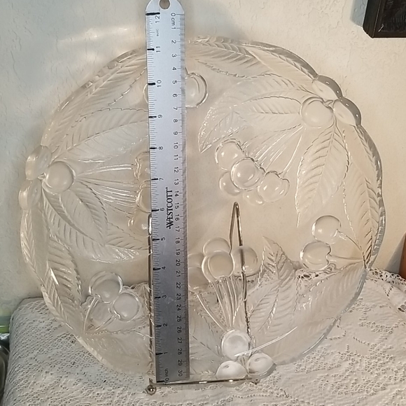 Vintage Mikasa Hoya Crystal Platter - Picture 5 of 6